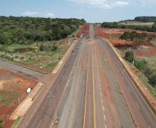 PRC-466 duplicação em concreto entre Pitanga e Turvo