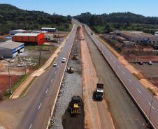 PRC-466 duplicação em concreto entre Pitanga e Turvo