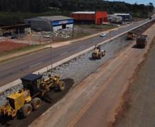 PRC-466 duplicação em concreto entre Pitanga e Turvo