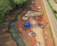 PRC-466 duplicação em concreto entre Pitanga e Turvo