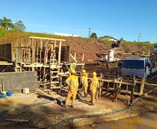 PRC-466 duplicação em concreto entre Pitanga e Turvo