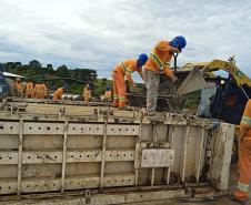 PRC-466 duplicação em concreto entre Pitanga e Turvo