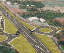 PRC-466 duplicação em concreto entre Pitanga e Turvo