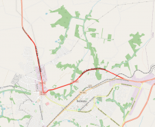Mapa dos trechos da PR-323 e PR-170