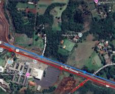 Viaduto Perimetral x BR-469 - desvios vias marginais