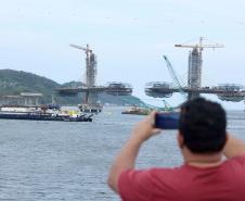 Ponte de Guaratuba chega a 80%