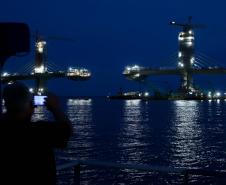 Ponte de Guaratuba chega a 80%