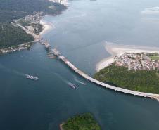 Ponte de Guaratuba chega a 80%