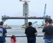 Ponte de Guaratuba chega a 80%