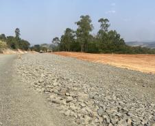 PR-160 entre Imbaú e Reserva - obra inacabada