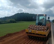 PR-180 serviços de terraplenagem entre Francisco Beltrão e Dois Vizinhos