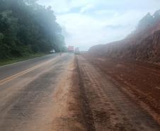 PR-180 serviços de terraplenagem entre Francisco Beltrão e Dois Vizinhos