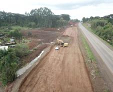 PRC-466 entre Turvo e Palmeirinha - obras de duplicação