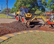 Vias municipais de Tamboara recuperadas pelo DER/PR