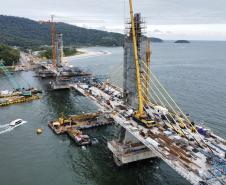 Duplicação da Ponte de Guaratuba chega a 85%