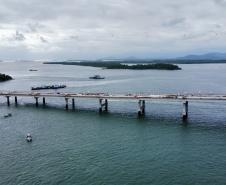 Duplicação da Ponte de Guaratuba chega a 85%