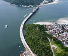 Duplicação da Ponte de Guaratuba chega a 85%