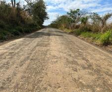 PR-436 em Ibaiti, trecho que será pavimentado