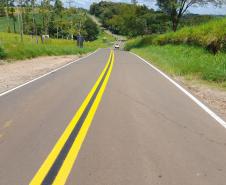 Nova sinalização rodoviária