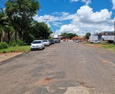 Pavimentação de vias urbanas em Toledo