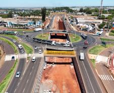 Implantação do novo Trevo do Catuaí em Maringá