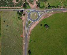 Trevo da PR-478 x PR-576, entre Porto Rico e São Pedro do Paraná