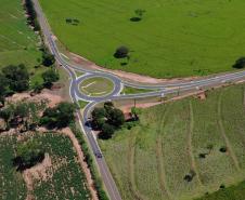 Trevo da PR-478 x PR-576, entre Porto Rico e São Pedro do Paraná