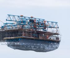 Ponte de Guaratuba chega a 88% de execução