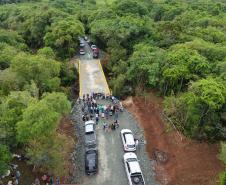 Ponte sobre o Rio São João em Prudentópolis