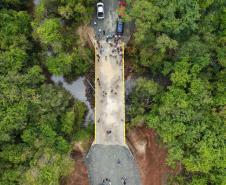 Ponte sobre o Rio São João em Prudentópolis