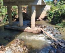 Ponte sobre o Rio São João em Prudentópolis