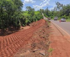 PR-082 recuperação de aterro em Cidade Gaúcha
