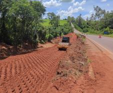 PR-082 recuperação de aterro em Cidade Gaúcha