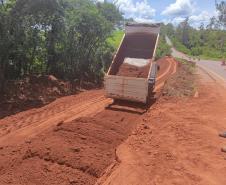 PR-082 recuperação de aterro em Cidade Gaúcha