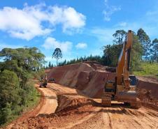 PR-092 pavimentação em Doutor Ulysses