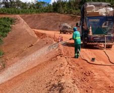 PR-092 pavimentação em Doutor Ulysses