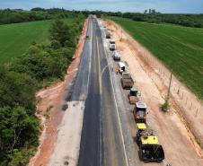 PR-151 restauração e ampliação em concreto entre Ponta Grossa e Palmeira