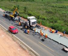 PR-151 restauração e ampliação em concreto entre Ponta Grossa e Palmeira