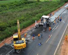 PR-151 restauração e ampliação em concreto entre Ponta Grossa e Palmeira