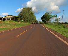 PR-495 local do novo trevo de Medianeira