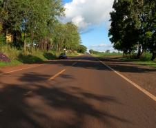 PR-495 local do novo trevo de Medianeira