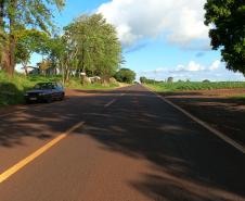 PR-495 local do novo trevo de Medianeira