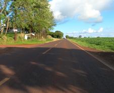 PR-495 local do novo trevo de Medianeira