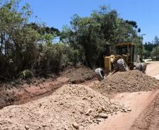 PR-521 entre Balsa Nova e Mariental - serviços de conservação