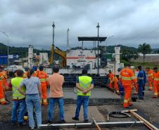 PRC-466 concretagem da pista em Pitanga