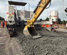 PRC-466 concretagem da pista em Pitanga