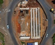 Duplicação da PRC-466 entre Pitanga e Turvo - viaduto no entroncamento da PRC-466 com a PR-239 e PR-460