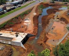 Duplicação da PRC-466 entre Pitanga e Turvo - galeria tripla de concreto