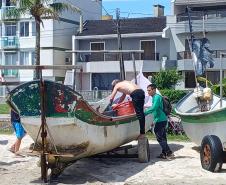 Acompanhamento técnico da atividade pesqueira na Baía de Guaratuba