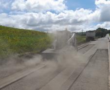 Fresagem de rodovias estaduais